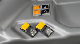 Przedni WOM jest zawsze włączany elektronicznie; dla tylnego WOM funkcja ta jest dostępna opcjonalnie. - ELIOS 240-210
