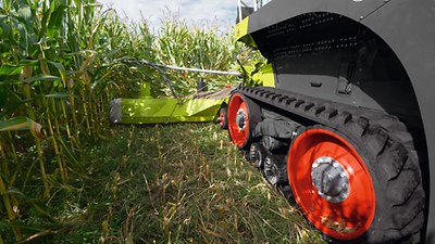 JAGUAR 900 HRC LRC Przyrządy robocze CLAAS POWER SYSTEMS TERRA TRAC